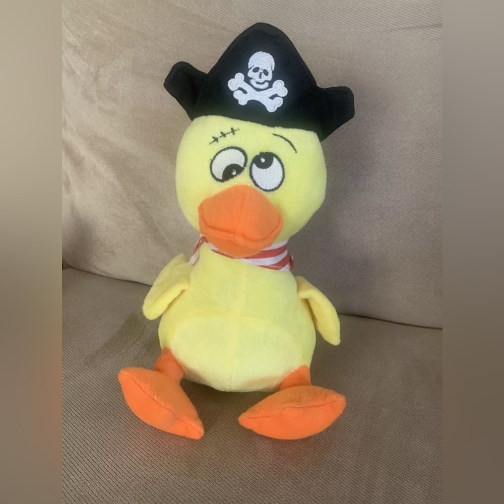 Pirate Duck Stuffed Toy Approx 11in By National Entertainment Network